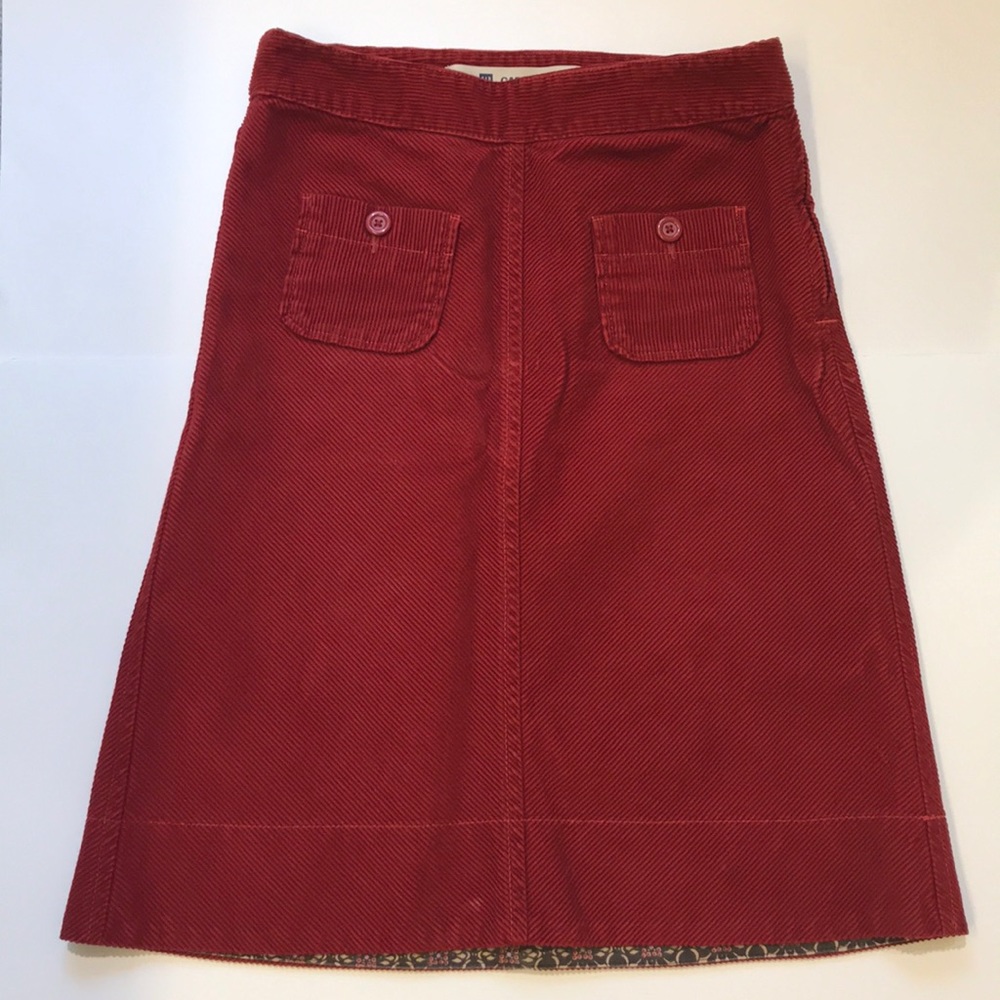 EUC GAP Corduroy Skirt